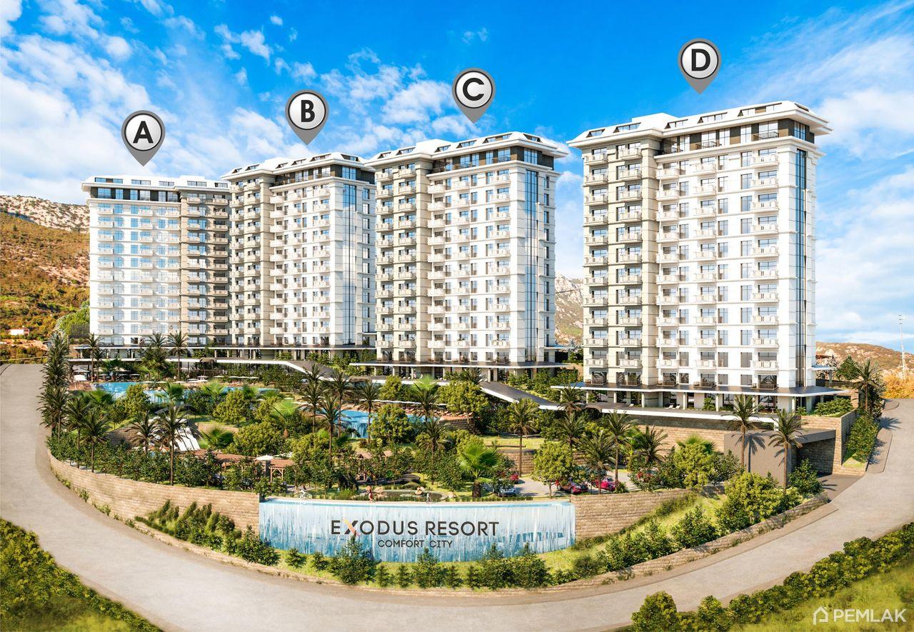Antalya Mahmutlar'da kiralık 2+1 daire - image 1