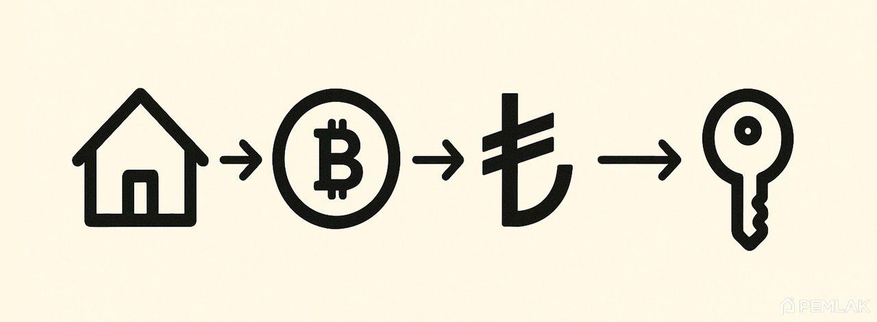 недвижимость в Турции за биткоины, квартиры в Турции за USDT, покупка недвижимости криптовалютой, законность криптооплаты в Турции, ВНЖ за криптовалюту, криптовалюта, PEMLAK.