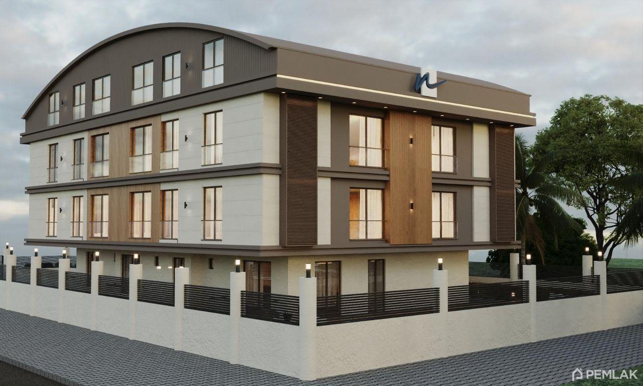 Dubleks 2+1, yüzme havuzlu, Güzeloba bölgesinde, Antalya - image 1